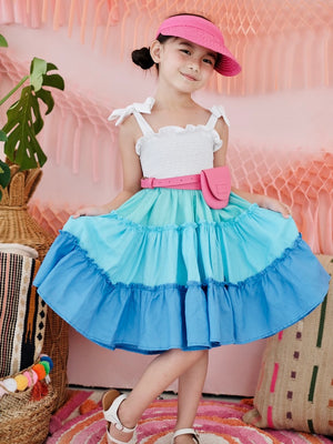 Kira Linen Dress | Oceania