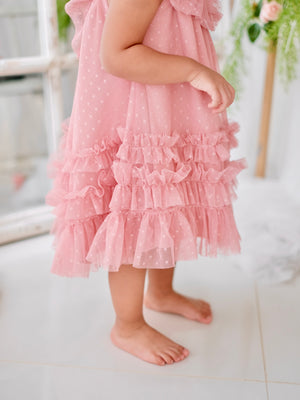 Lupine Dress | Dusty Pink