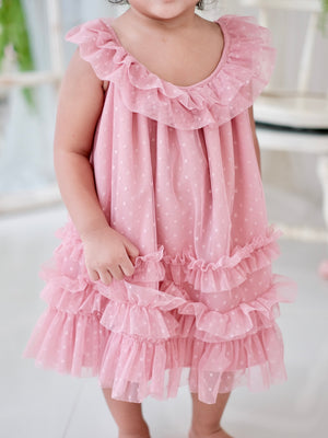 Lupine Dress | Dusty Pink