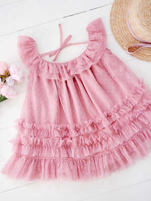 Lupine Dress | Dusty Pink