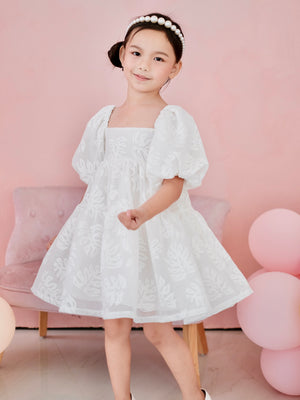 Sevilla Mini Dress  | White Lace
