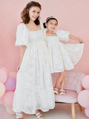 Sevilla Dress in White Lace | Women
