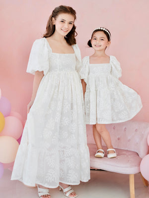 Sevilla Dress in White Lace | Women