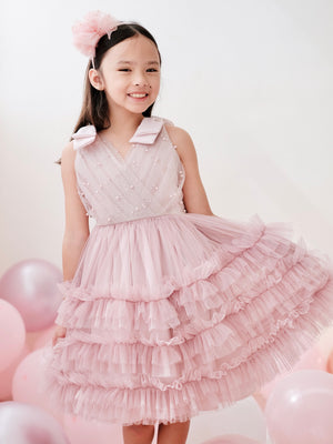 Clara Tutu Dress Dusty Pink