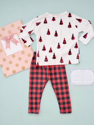 Buffalo Check | Pajama Set | Tiny