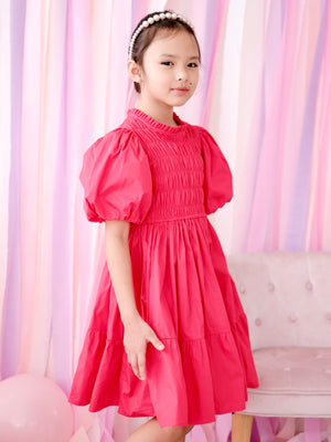Sabrina Mini Dress | Viva Magenta