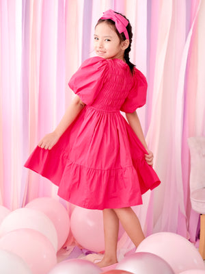 Sabrina Mini Dress | Viva Magenta