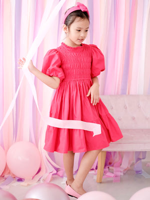 Sabrina Mini Dress | Viva Magenta