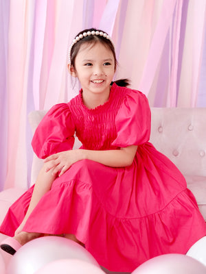 Sabrina Mini Dress | Viva Magenta