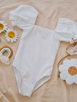 Ceara Bodysuit | White