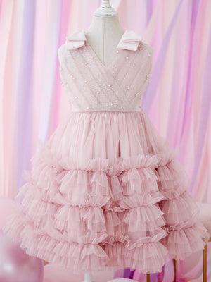 Clara Tutu Dress Dusty Pink