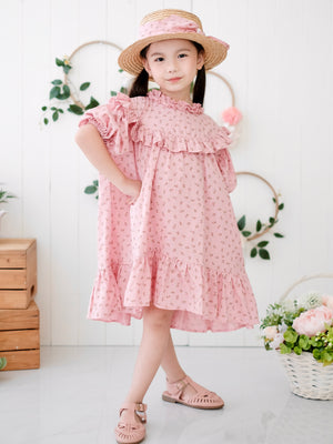 Idalia Dress | Ditsy Floral Pink