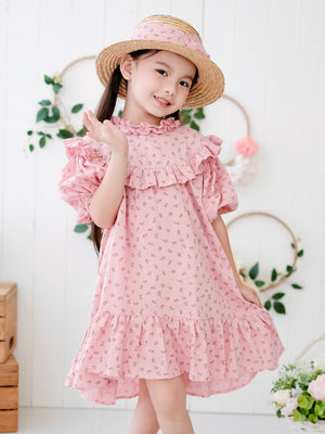 Idalia Dress | Ditsy Floral Pink