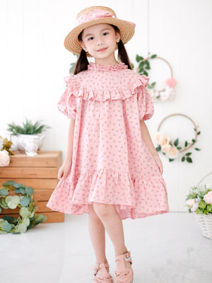 Idalia Dress | Ditsy Floral Pink
