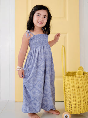 Jacoba Jumpsuit | Blue Paisley