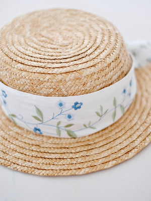 2-Tone Headwrap | Embroidered florals