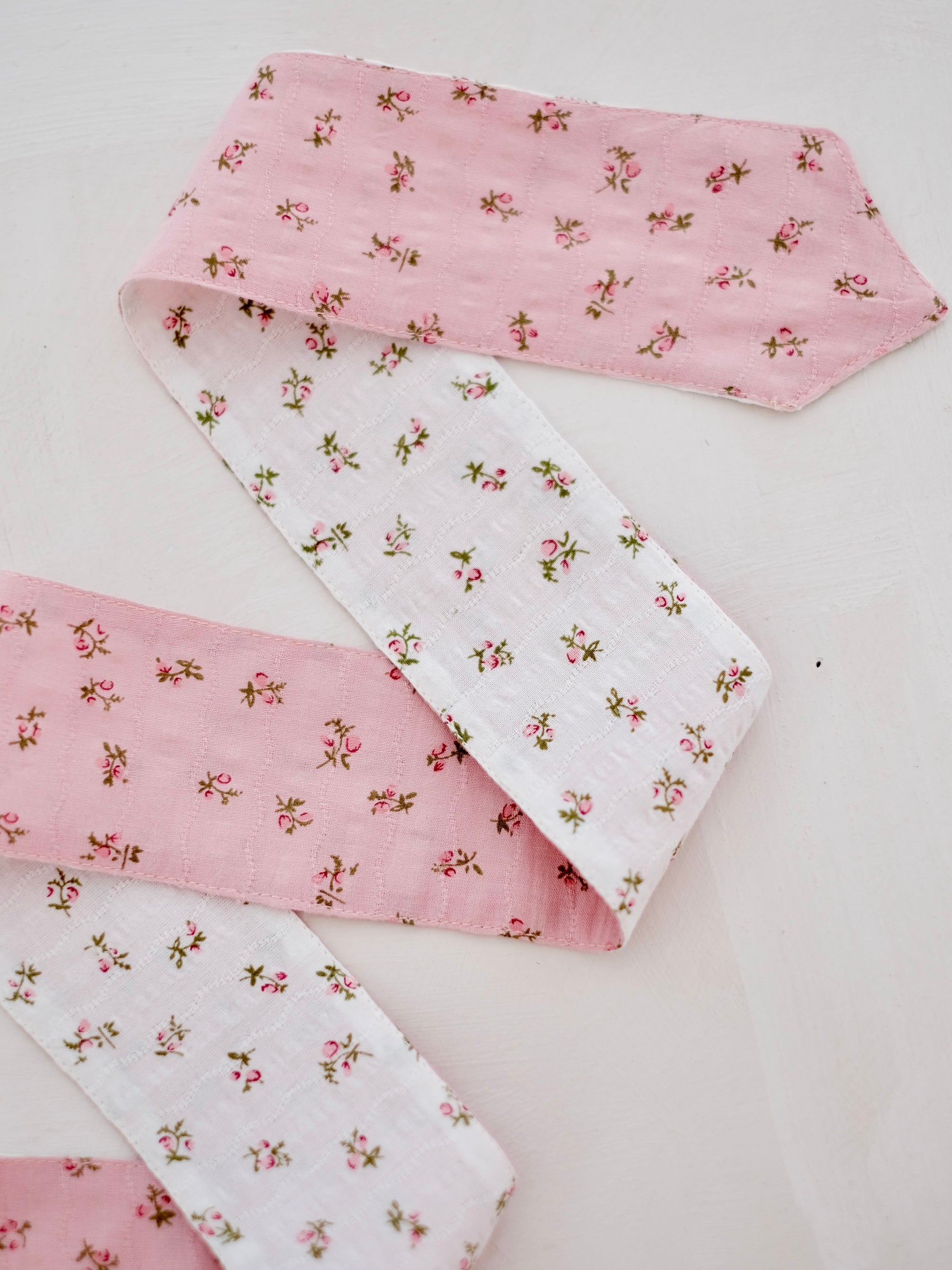 2-Tone Headwrap | Pink Florals