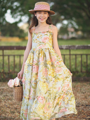 Ingrid Maxi Dress | Rose Garden