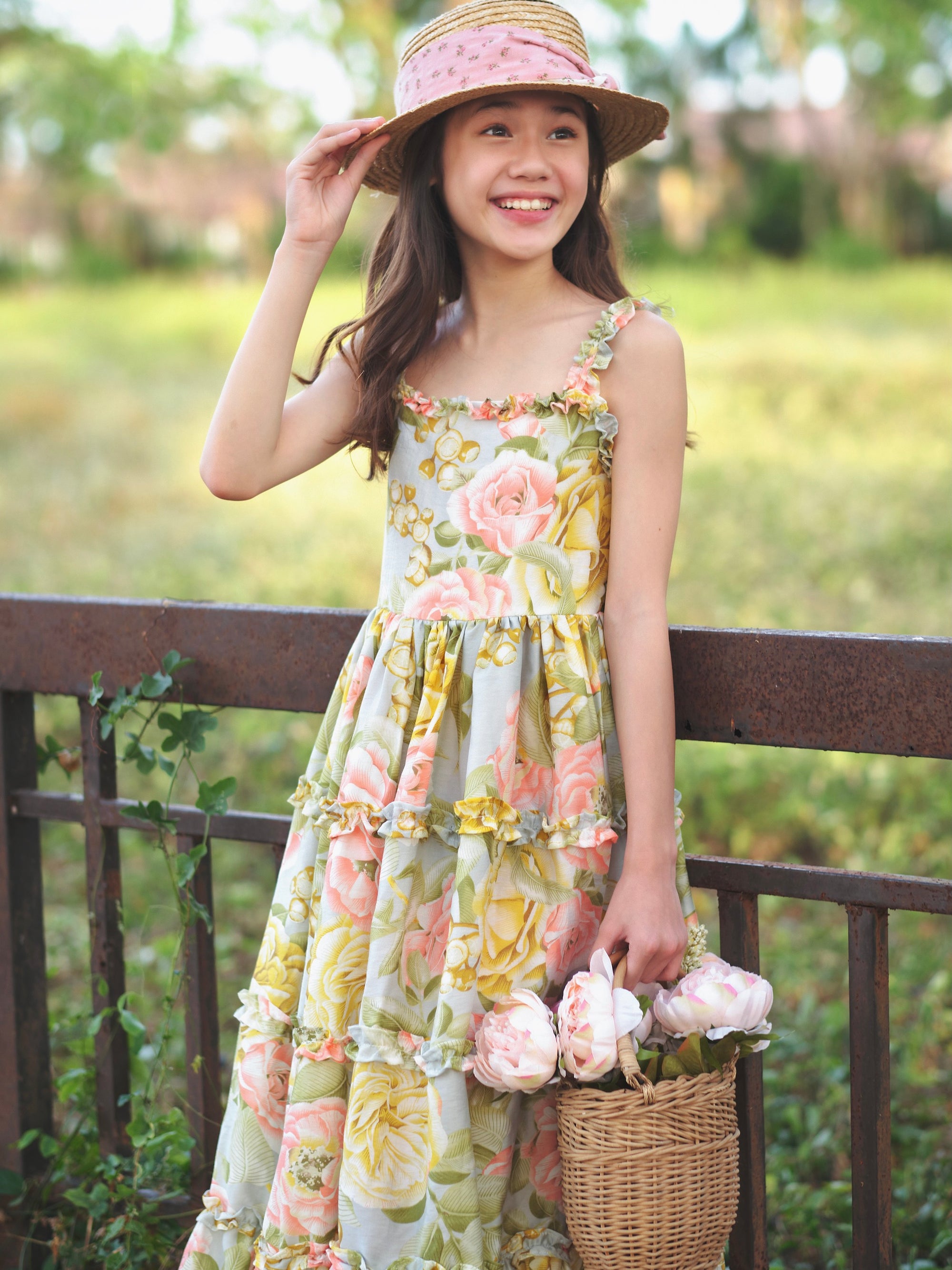 Ingrid Maxi Dress | Rose Garden
