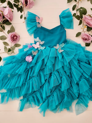 Lyra Tutu Dress | Teal
