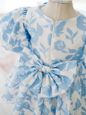 Bellerose Jacquard Dress | Baby Blue