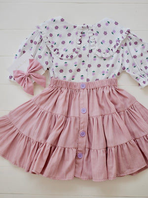 Salome Set | Top, Skirt & Sailor Bow