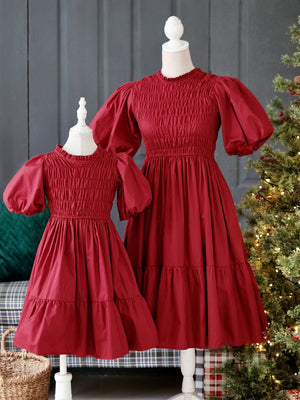 Sabrina Mini Dress Women | Red
