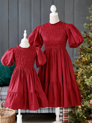 Sabrina Mini Dress Women | Red
