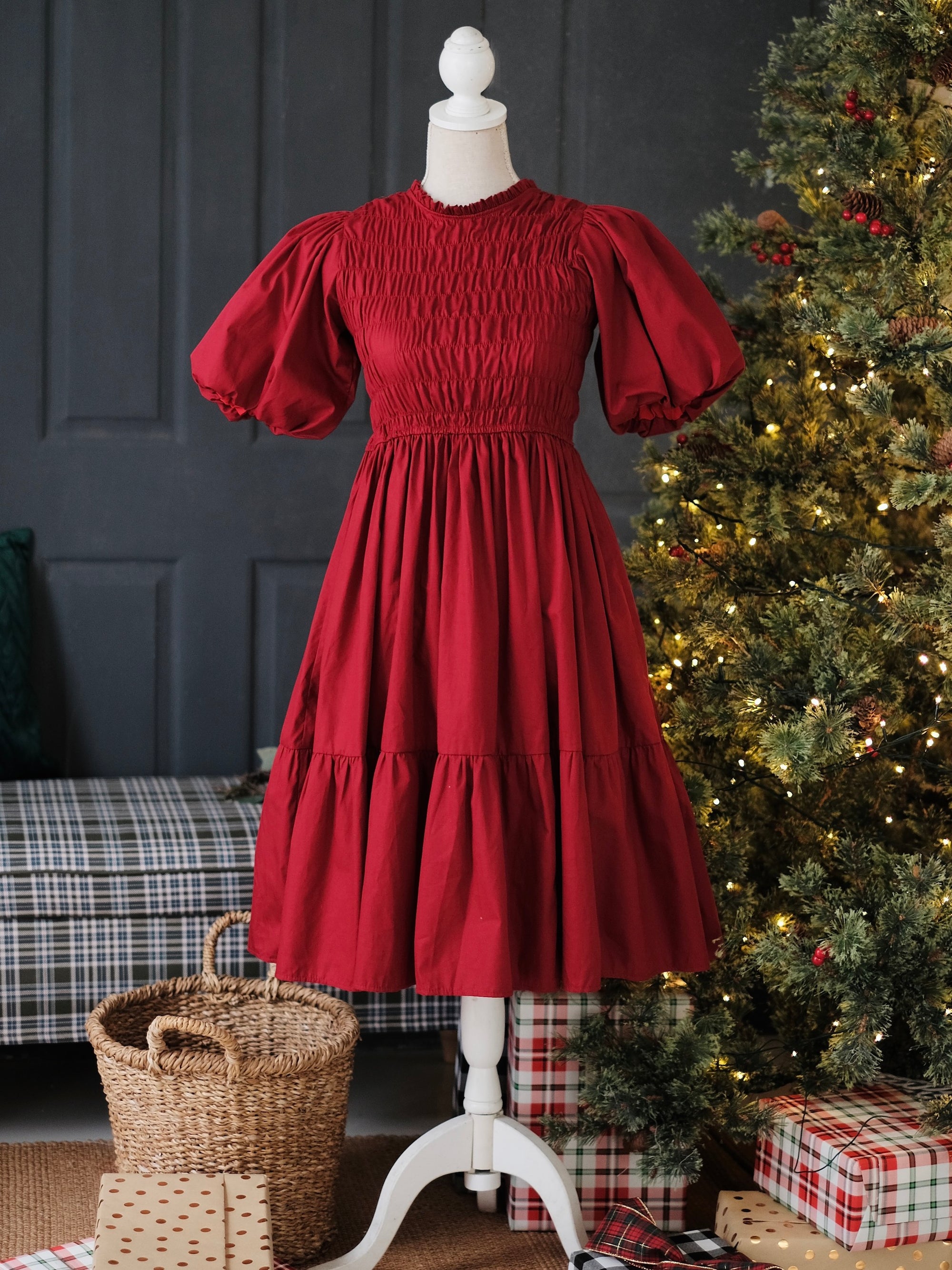 Sabrina Mini Dress Women | Red