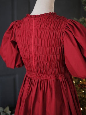 Sabrina Mini Dress Women | Red