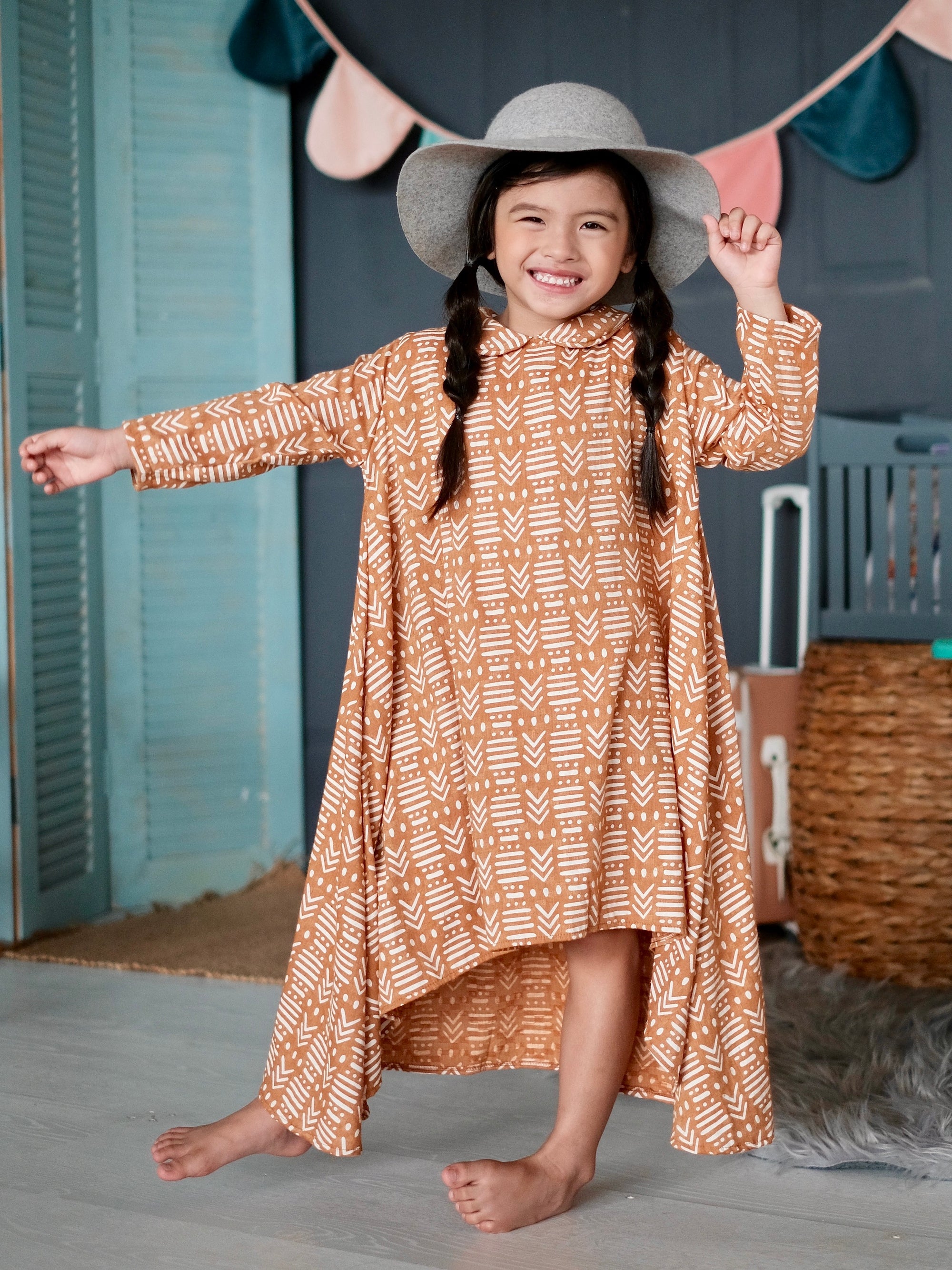 Dallas Hi-Lo Dress in Size 7