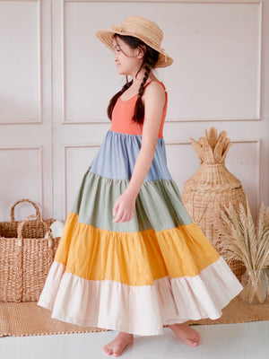 Calliope Color Block Midi Size | Size 1