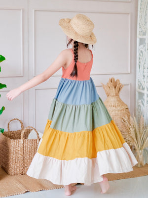 Calliope Color Block Midi Size | Size 1
