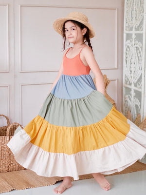 Calliope Color Block Midi Size | Size 1