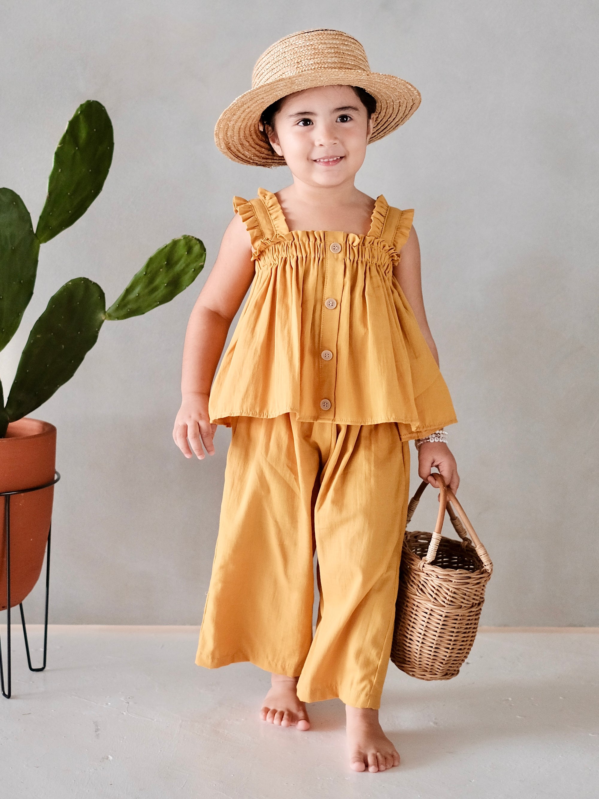Leta Set in Mustard