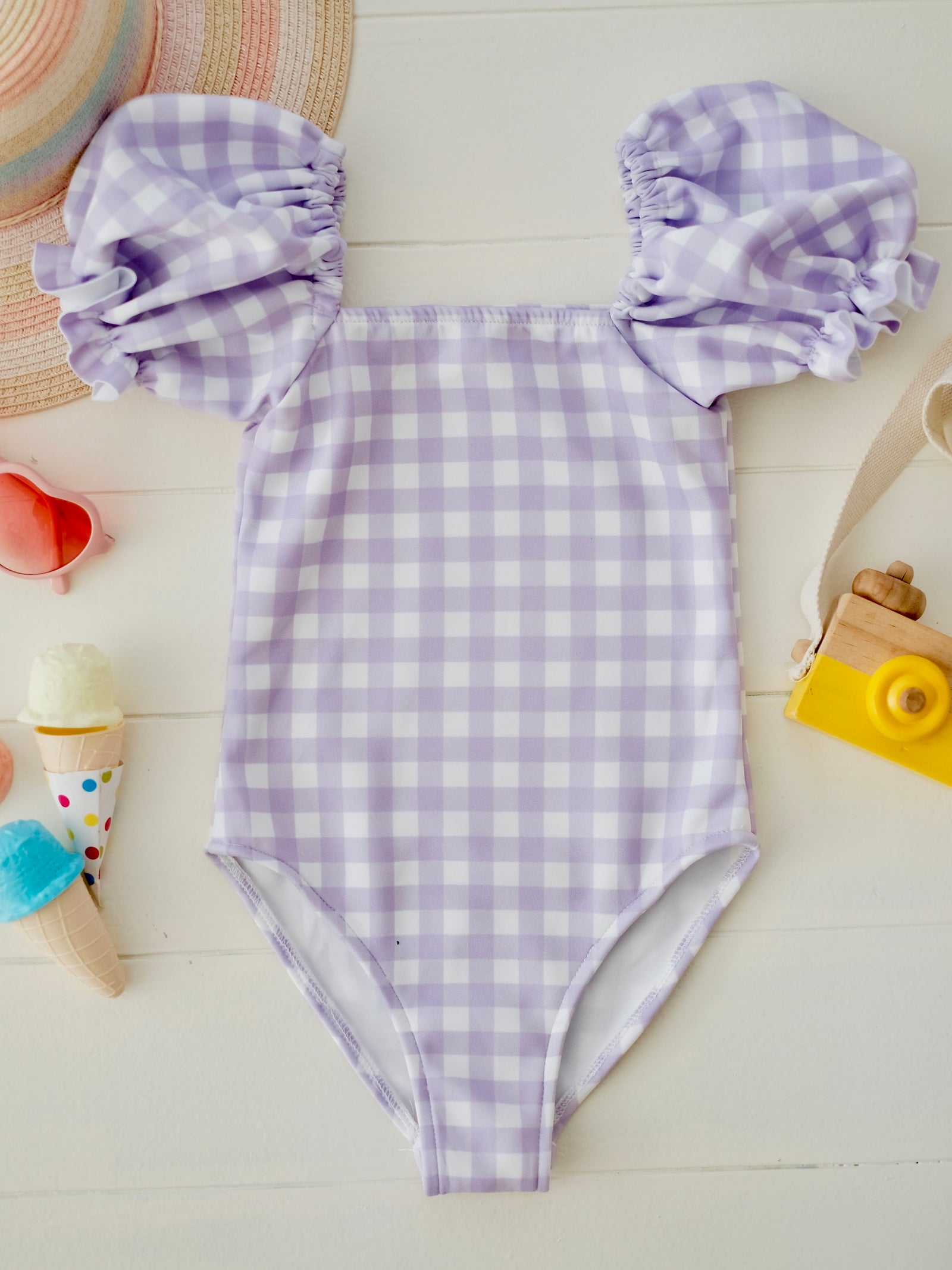 Ceara Gingham Bodysuit