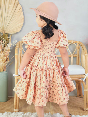 Evelyn Dress | Floral Sienna