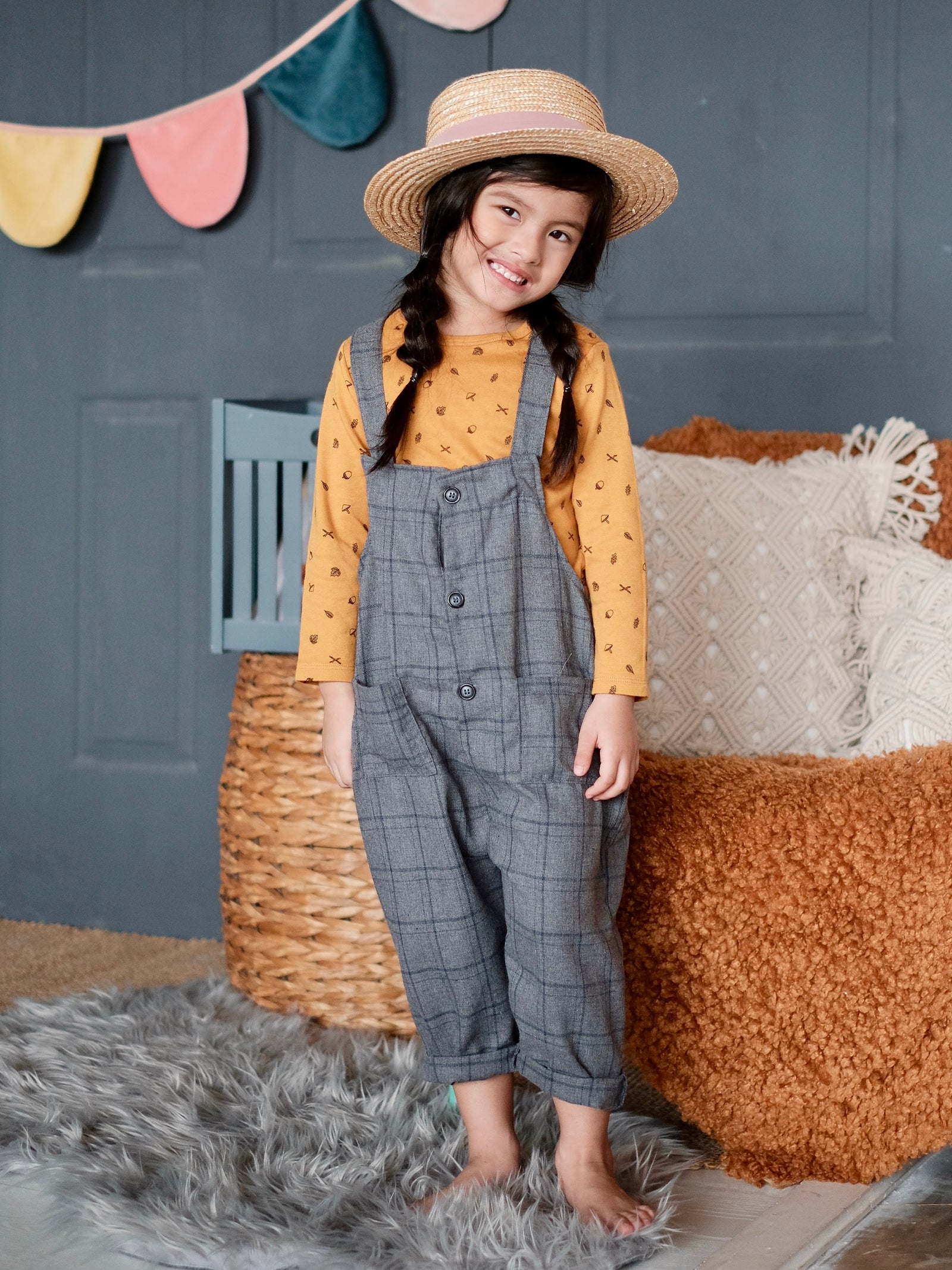 Penny Overalls | Gray