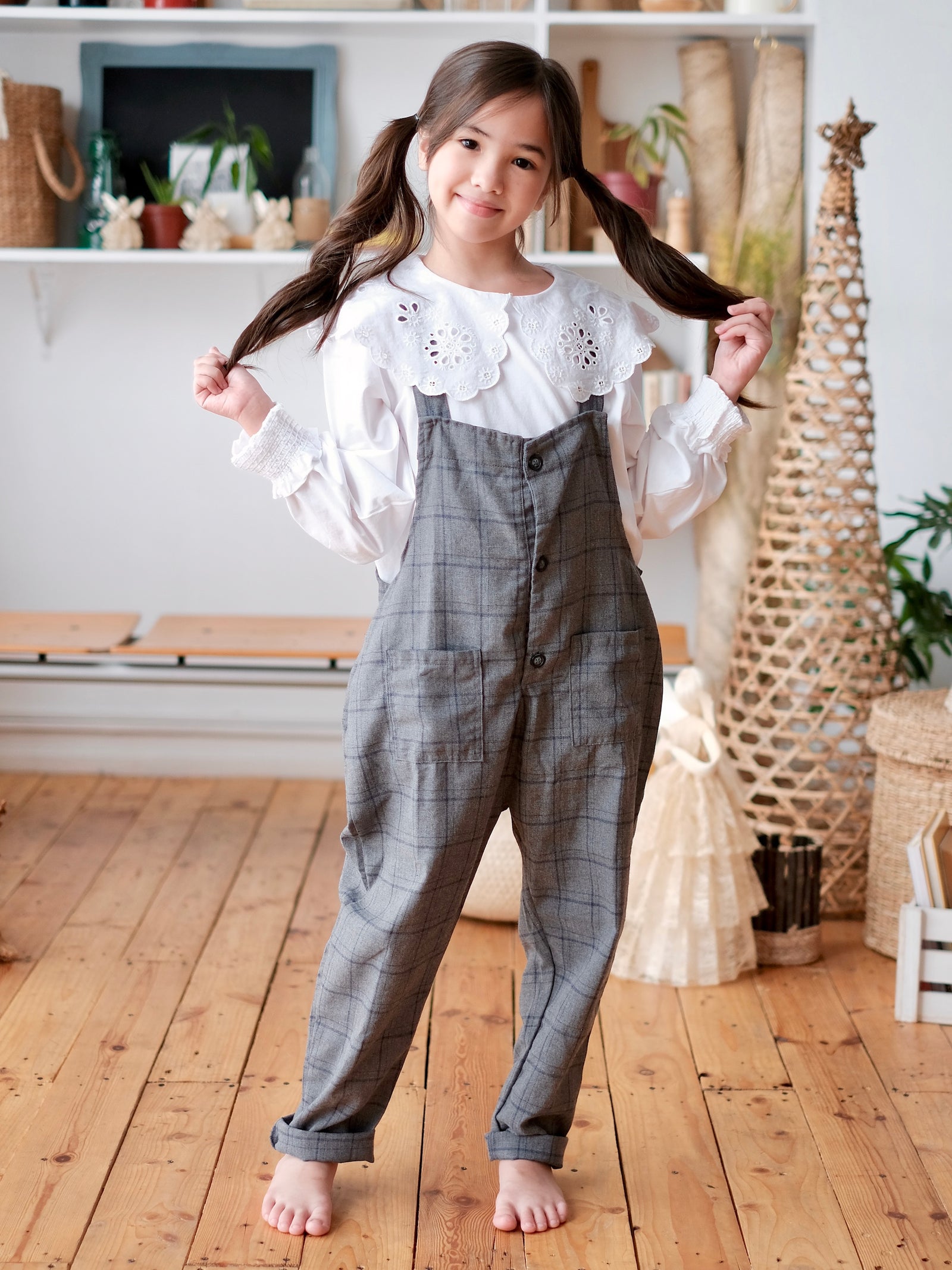 Penny Overalls | Gray