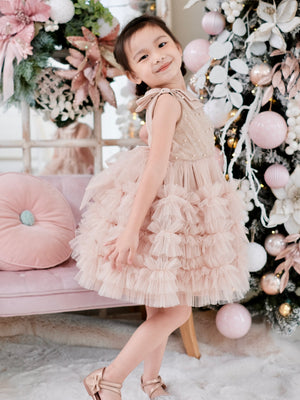 Clara Tutu Dress Champagne