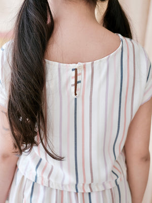 Calluna Cotton Top | Stripes