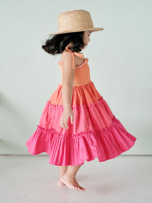 Kira Mini Dress | Sunset