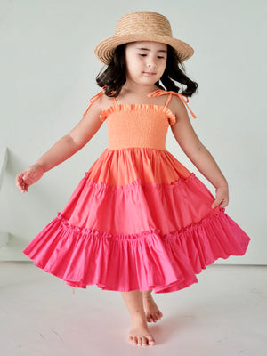 Kira Mini Dress | Sunset