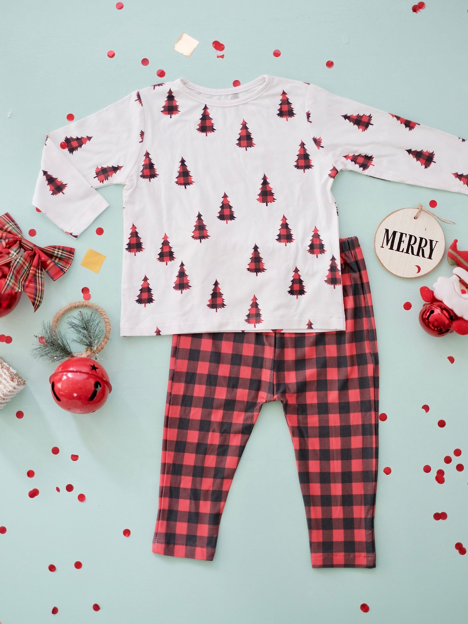 Buffalo Check | Pajama Set | Tiny