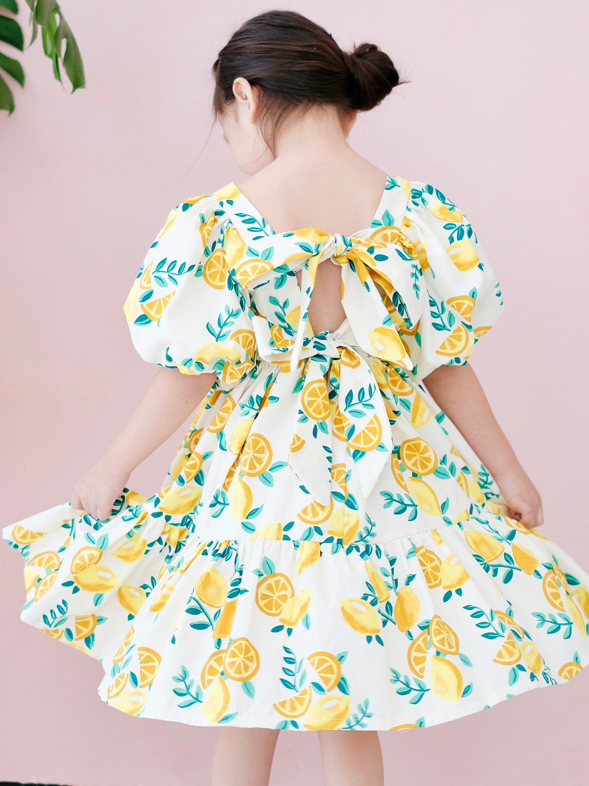 Merida Dress | Lemon Print