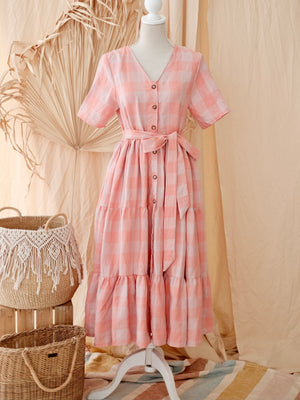 Eliana Linen Midi with Sash | Women