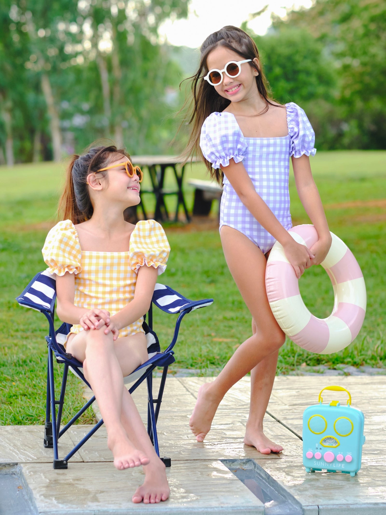 Ceara Gingham Bodysuit