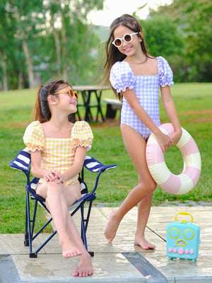 Ceara Gingham Bodysuit
