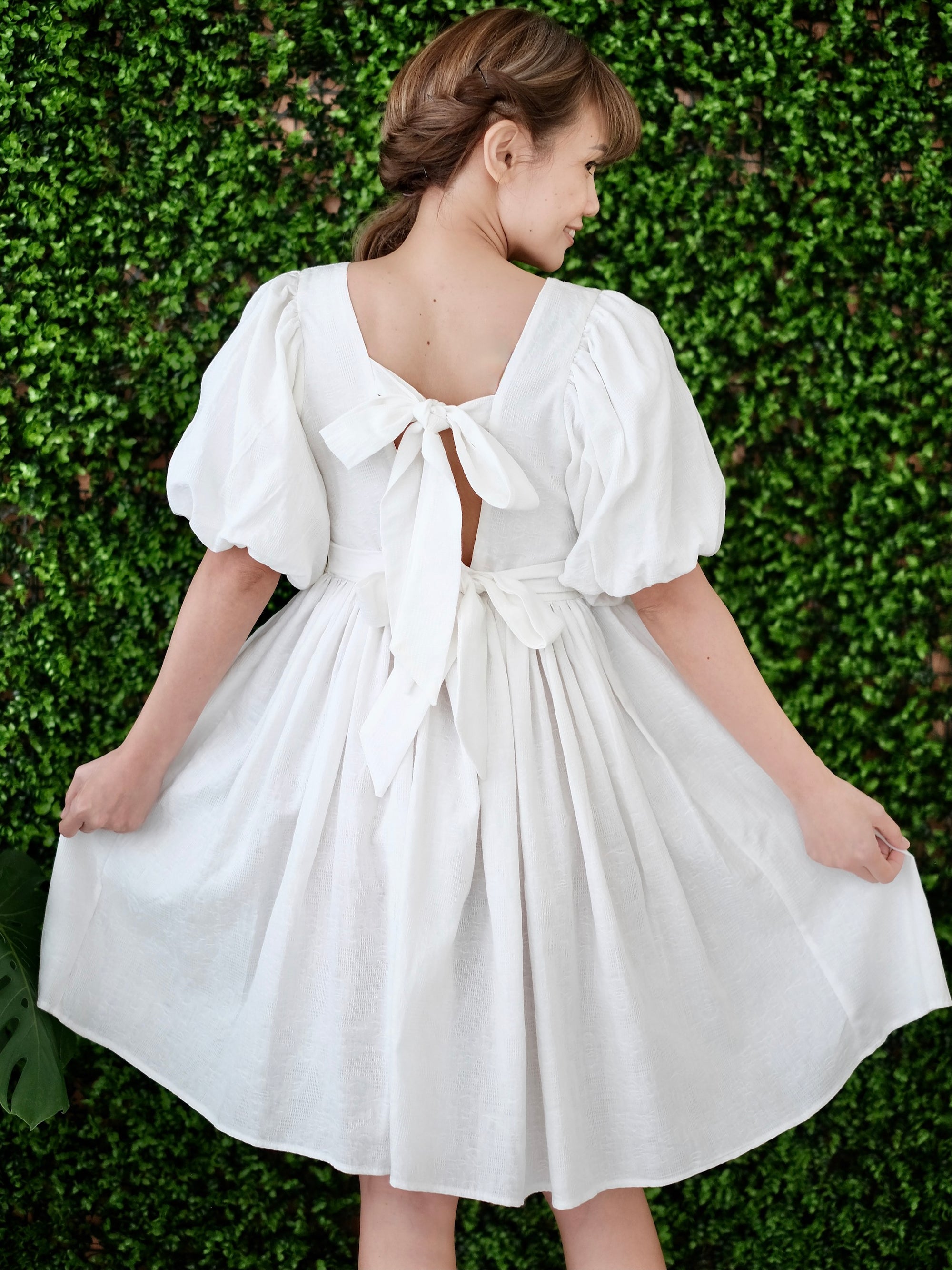 Merida Mini Dress White | Women