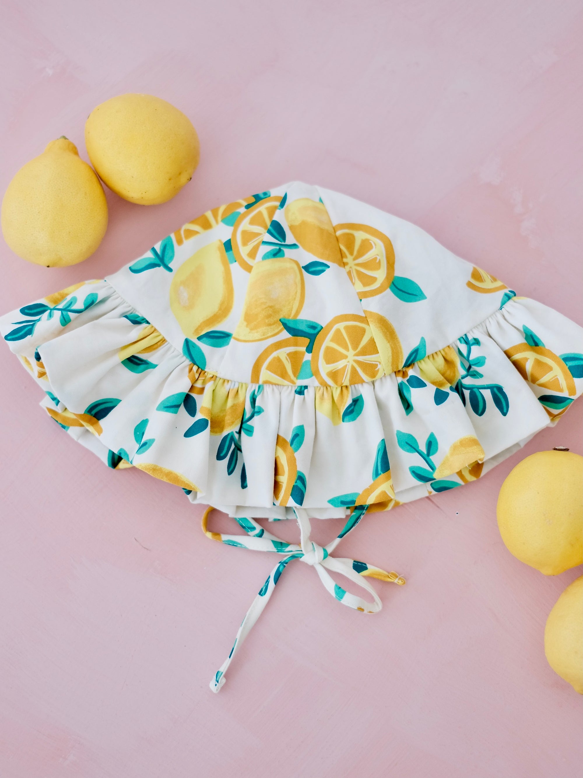 Baby Hat | Lemon Print